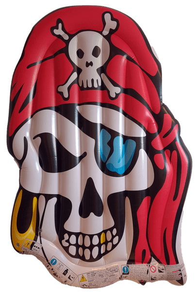 Bademadrass Hodeskalle Pirat